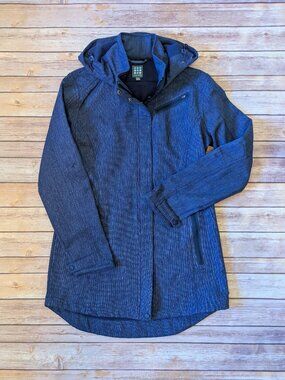 Title Nine Softshell Coat Navy Blue Medium